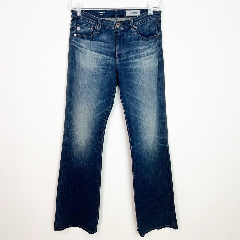 AG ADRIANO GOLDSCHMIED THE ANGEL BOOT CUT JEANS 9” RISE WOMENS SZ 29x32
